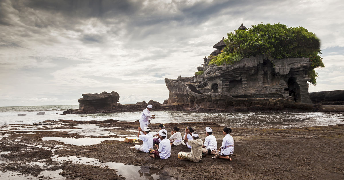 Vodný chrám Tanah Lot